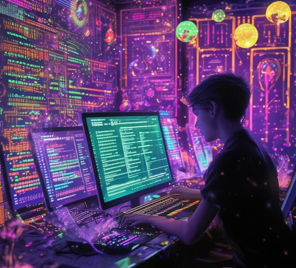 网页制作代码草绿的魔法世界