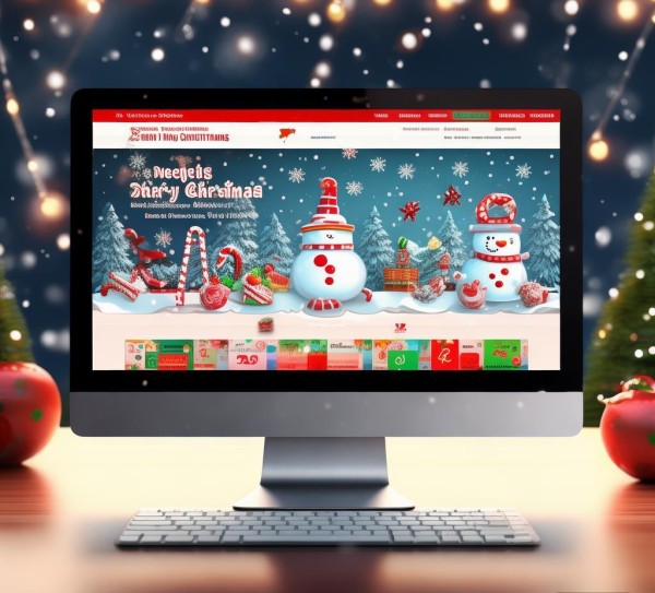 festive cheer online: creating a merry christmas website